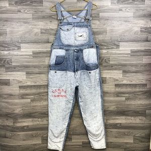 Vtg Guess Maternity Overall